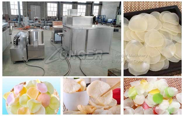 Shrimp Chips Machine