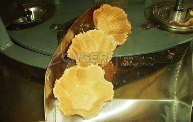 Automatic Waffle Bowl Machine|Crisp Ice Cream Bowl Machine