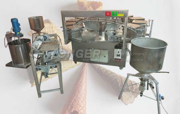 waffle ice cream cone production line price list