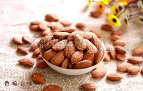 commercial almond processing machinery